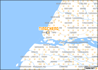 map of Ting-ch\