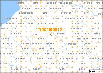 map of Ting-chiao-tzu