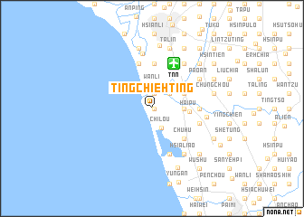 map of Ting-ch\