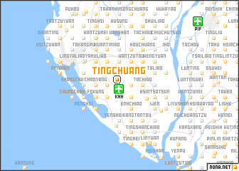 map of Ting-chuang