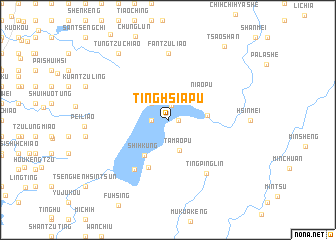 map of Ting-hsia-pu