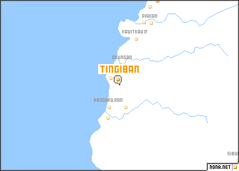 map of Tingiban