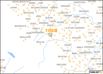 map of Tingib