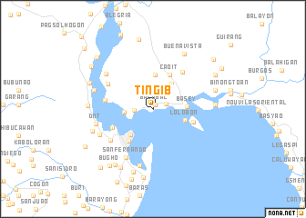 map of Tingib