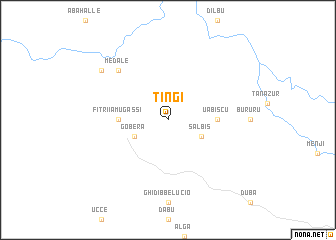 map of Tingi