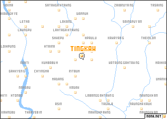map of Tingkaw