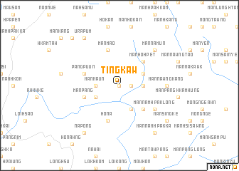 map of Tingkaw