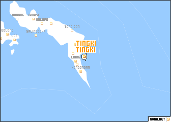 map of Tingki