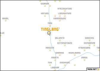 map of Tinglang