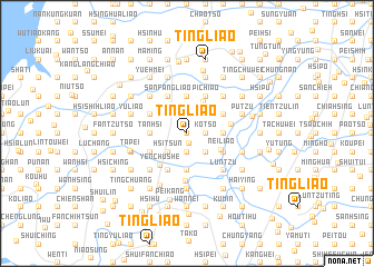 map of Ting-liao