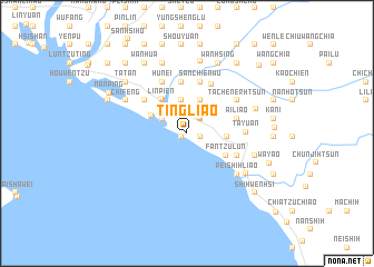 map of Ting-liao