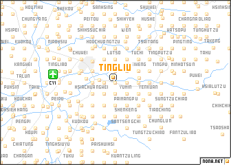 map of Ting-liu