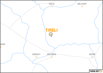 map of Tingli
