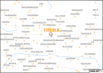 map of Tingolé