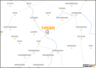 map of Tingoni