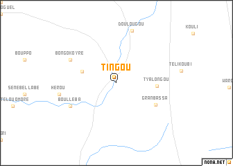 map of Tingou