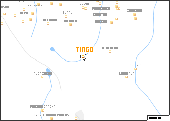 map of Tingo