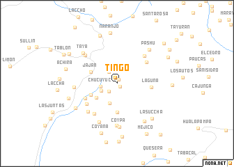 map of Tingo