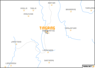 map of Tingping