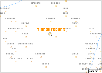 map of Tingputkawng