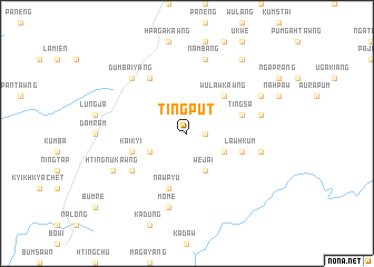 map of Tingput