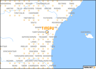 map of Ting-pu