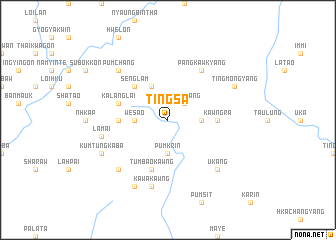 map of Tingsa