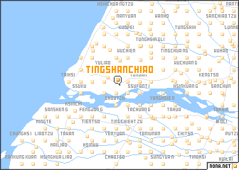 map of Ting-shan-chiao