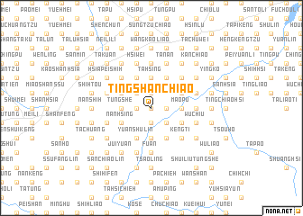 map of Ting-shan-chiao