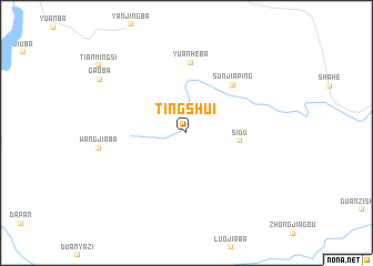 map of Tingshui