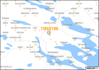 map of Tingstad