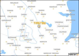 map of Tingtou