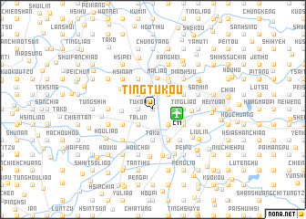 map of Ting-t\