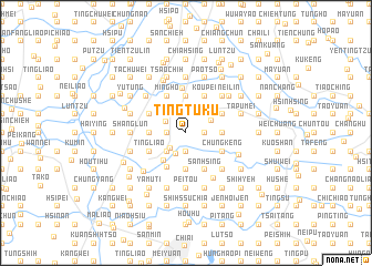 map of Ting-t\