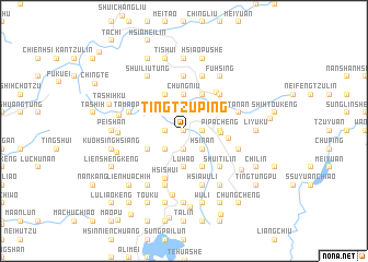 map of Ting-tzu-p\