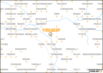 map of Tinguerf