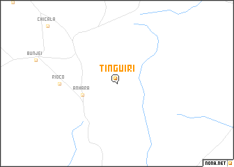 map of Tinguiri