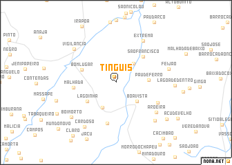 map of Tinguis