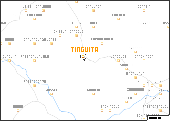 map of Tinguita