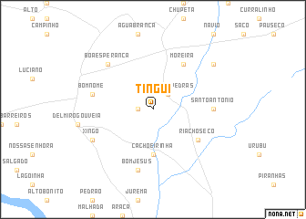 map of Tingui
