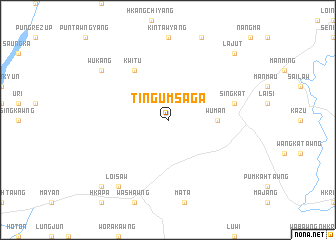 map of Tingum Saga