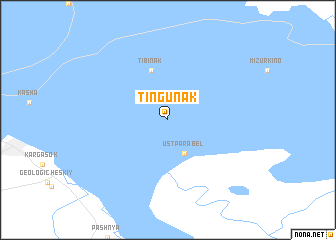 map of Tingunak