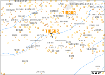 map of Tingur