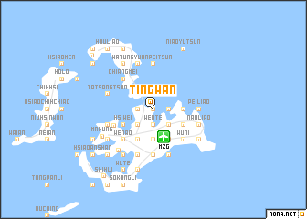 map of Ting-wan