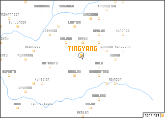 map of Tingyang