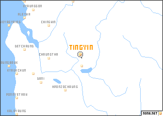 map of Tingyin