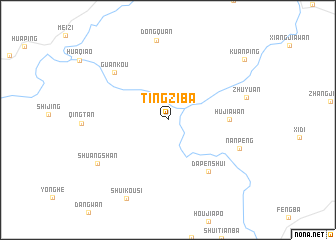 map of Tingziba