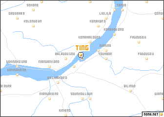 map of Ting