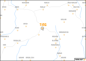 map of Ting