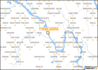 map of Tình Cương